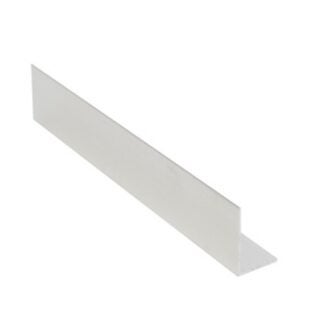 Loxcreen DUA705MLU08 Angle Stock, 8 ft L, 1/16 in Thick, Aluminum, Mira Lustre Sells in Quantity of 5