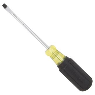 Vulcan MP-SD03 Screwdriver, 3/16 in Drive, Slotted Drive, 7-1/2 in OAL, 4 in L Shank, Plastic/Rubber Handle