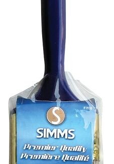 Simms 1930-64 Paint Brush, 2-1/2 in W, Angle Sash Brush, 2-7/8 in L Bristle, Nylon/Polyester Bristle