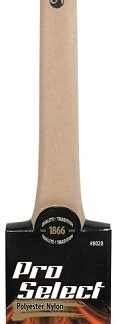 Simms 8020-38 Thin Paint Brush, 1-1/2 in W, Angle Sash Brush, 2-1/4 in L Bristle, Nylon/Polyester Bristle