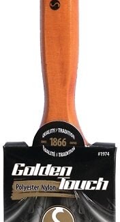 Simms 1974-64 Paint Brush, 2-1/2 in W, Angle Sash Brush, 2-7/8 in L Bristle, Nylon/Polyester Bristle