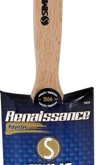 Simms 5010-64 Paint Brush, 2-1/2 in W, Oval Sash Brush, 2-1/2 in L Bristle, Synthetic Hybrid Blend Bristle