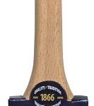 Simms 6025-38 Paint Brush, 1-1/2 in W, Angle Sash Brush, Synthetic Hybrid Blend Bristle, Rat Tail Handle