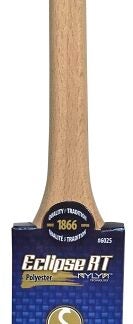 Simms 6025-38 Paint Brush, 1-1/2 in W, Angle Sash Brush, Synthetic Hybrid Blend Bristle, Rat Tail Handle