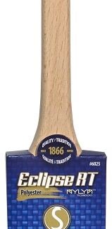 Simms 6025-50 Paint Brush, 2 in W, Angle Sash Brush, Synthetic Hybrid Blend Bristle, Rat Tail Handle