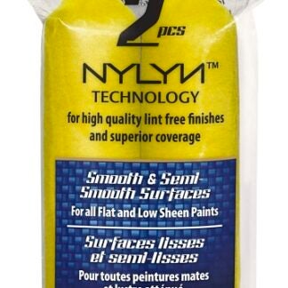 Simms A-176 Mini Roller Refill, 10 mm Thick Nap, 6 in L, Synthetic Hybrid Blend Cover