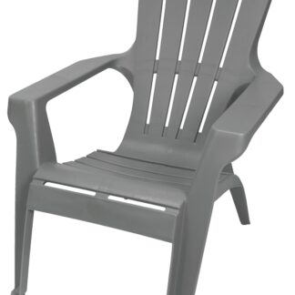 Gracious Living Adirondack II 11616-26ADI, Adirondack Chair, 29-3/4 in W, 35-1/4 in D, 33-1/2 in H, Resin Seat, 250Lb Capacity