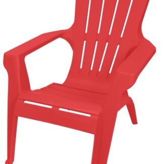 Gracious Living Adirondack II 11610-26ADI Adirondack Chair, 29-3/4 in W, 35-1/4 in D, 33-1/2 in H, Resin Seat, 250Lb Capacity