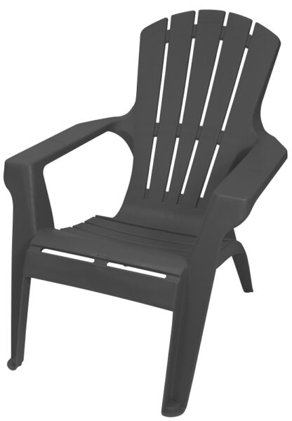 Gracious Living Adirondack II 11453-26ADI Adirondack Chair, 29-3/4 in W, 35-1/4 in D, 33-1/2 in H, Resin Seat, 250Lb Capacity