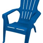 Gracious Living Adirondack II 11662-26ADI Adirondack Chair, 29-3/4 in W, 35-1/4 in D, 33-1/2 in H, Resin Seat, 250Lb Capacity