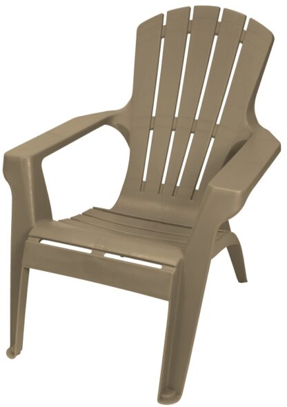 Gracious Living Adirondack II 11663-26ADI Adirondack Chair, 29-3/4 in W, 35-1/4 in D, 33-1/2 in H, Resin Seat, 250Lb Capacity