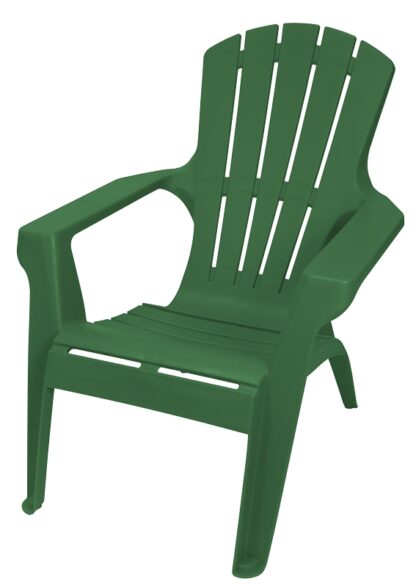 Gracious Living Adirondack II 11168-26ADI Adirondack Chair, 29-3/4 in W, 35-1/4 in D, 33-1/2 in H, Resin Seat, 250Lb Capacity