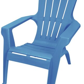 Gracious Living Adirondack II 11612-26ADI Adirondack Chair, 29-3/4 in W, 35-1/4 in D, 33-1/2 in H, Resin Seat, 250Lb Capacity