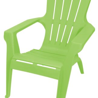 Gracious Living Adirondack II 11547-26ADI Adirondack Chair, 29-3/4 in W, 35-1/4 in D, 33-1/2 in H, Resin Seat, 250Lb Capacity