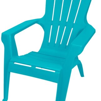 Gracious Living Adirondack II 11611-26ADI Adirondack Chair, 29-3/4 in W, 35-1/4 in D, 33-1/2 in H, Resin Seat, 250Lb Capacity