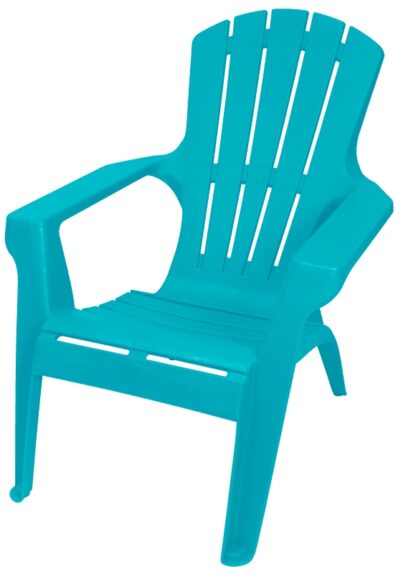 Gracious Living Adirondack II 11611-26ADI Adirondack Chair, 29-3/4 in W, 35-1/4 in D, 33-1/2 in H, Resin Seat, 250Lb Capacity