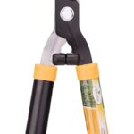 Landscapers Select GH6111 Hedge Shear, Straight with Wave Curve Blade, 7 L Blade, Steel Blade, Steel Handle, 21 OAL