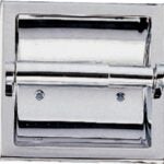 Boston Harbor PBC107-3L Recessed Paper Holder, Plastic/Zinc, Chrome, Recessed Mounting