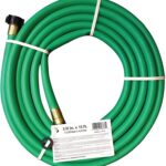 Swan CSN58R015FM Utility Hose, 15 ft L, Vinyl, Green