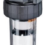 Tru-Flate 24-311 Air Line Filter, Manual, Polycarbonate