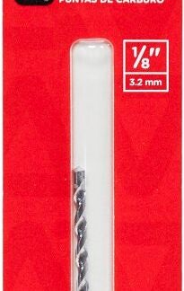 Task T17018 Rotary Drill Bit, 1/8 in Dia, 2-1/4 in OAL, Spiral Flute