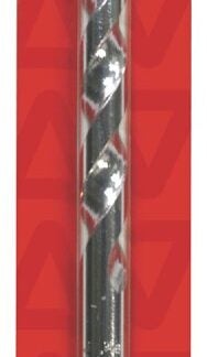 Task T17916 Rotary Drill Bit, 9/16 in Dia, 6 in OAL, Spiral Flute, 3/8 in Dia Shank, Reduced Shank