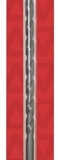 Task T14038 Rotary Drill Bit, 3/8 in Dia, 12 in OAL, Long, Percussion, Spiral Flute