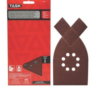 Task T13181 Sanding Disc, 80 Grit, Aluminum Oxide Abrasive