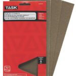 Task OSO8150 Clip On Sheet, 9 in L, 3.66 in W, Very Fine, 150 Grit, Aluminum Oxide Abrasive