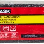 Task MS63120 Drywall Sand Screen, 11 in L, 3-5/16 in W, 120 Grit, Fine, Silicone Carbide Abrasive Sells in Quantity of 50