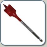 Task T11621 Spade Drill Bit, 9/16 in Dia, 6 in OAL, 1/4 in Dia Shank, Hex Shank