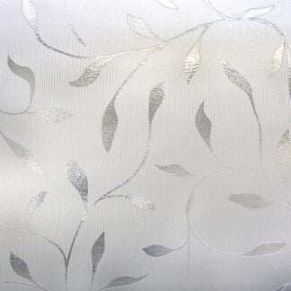 ARTSCAPE 01-0128 Window Film, 36 in L, 24 in W, Etched Leaf Pattern Sells in Quantity of 4