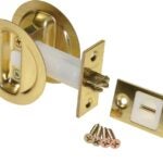 Johnson Hardware 15213PK1 Privacy, US3 Brass, 2-3/8 in Backset