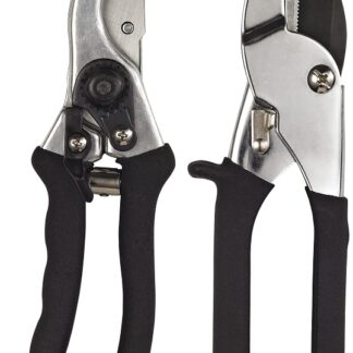 Landscapers Select GP1002+GP1013A Pruner Set, 1/2 in Cutting Capacity, Steel/Zinc Blade, Steel/Zinc Handle Sells in Quantity of 12