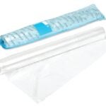 Polytarp 01-0046 Light-Duty Polyfilm, 177 ft L, 102 in W, 1.1 mil Thick, Polyethylene, Clear