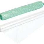 Polytarp 01-0106 Medium-Duty Polyfilm, 59 ft L, 102 in W, 2.2 mil Thick, Polyethylene, Clear