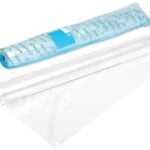 Polytarp 01-0331 Light-Duty Film, 177 ft L, 8-1/2 ft W, 1 mil Thick, Polyethylene, Clear