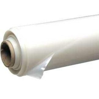 Polytarp 66-0443 Film, 375 ft L, 16 in W, 6 mil Thick, Polyethylene, Clear