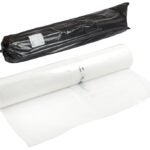 Polytarp 66-0425 Polyfilm, 167 ft L, 10 ft W, 6 mil Thick, Polyethylene, Clear