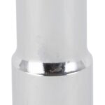 Vulcan MT6528974 Drive Socket, 13 mm Socket, 1/2 in Drive, 12-Point, Chrome Vanadium Steel, Chrome