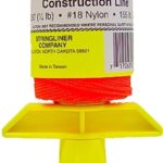 Stringliner 25159 Line Reel, 250 ft L Line, Fluorescent Orange Line