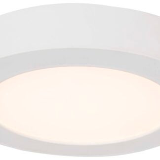 Boston Harbor CL040A WH Ceiling Light Fixture, 0.08 A, 120 V, 10 W, LED Lamp, 550 Lumens, 3000 K Color Temp