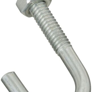 National Hardware 2195BC Series N232-884 J-Bolt, 1/4-20 Thread, 1.31 in L Thread, 2-5/16 in L, 100 lb Working Load, Zinc Sells in Quantity of 10