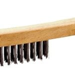 ProSource WB00319S Wire Brush, Metallic Bristle, 5/8 in W Brush, 14-1/4 in OAL