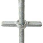 Metaltech M-MBSJP24 Levelling Jack, Galvanized