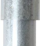 METALTECH M-MLC1S Coupling Pin and Spring Lock, Steel, Galvanized