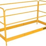 METALTECH Jobsite Series I-CISGRJP Guardrail System, Steel, Powder-Coated