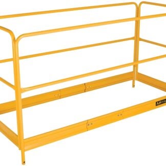 METALTECH Jobsite Series I-CISGRJP Guardrail System, Steel, Powder-Coated