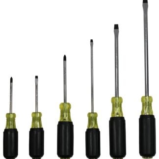 Vulcan SD-SET-PVC Screwdriver, 6-Piece, Yellow (Handle)