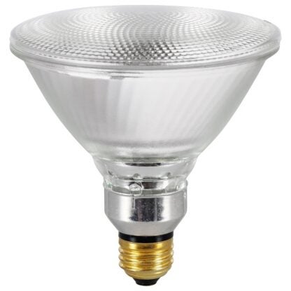 Sylvania 10719 Halogen Reflector Lamp, 60 W, Medium E26 Lamp Base, PAR38 Lamp, Bright White Light, 1070 Lumens